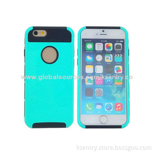 High-quality OEM Customized Logo Colorful Hard PC Cover Case for iPhone 6